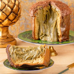 PANETTONE DE BRIGADEIRO DE PISTACHE