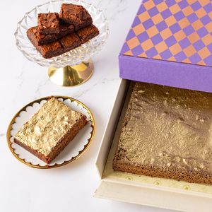 STEFAN'S GOLD CHOCOLATE BROWNIE