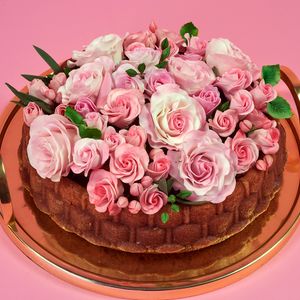 STEFAN'S ROSE CAKE - MASSA DE CHOCOLATE