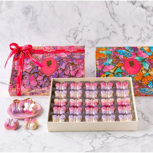 CAIXA DE BORBOLETAS G - 25 UNIDADES