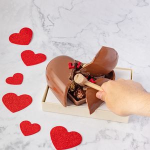 CORAÇÃO CHOCOLATE “DON’T BREAK MY HEART!”