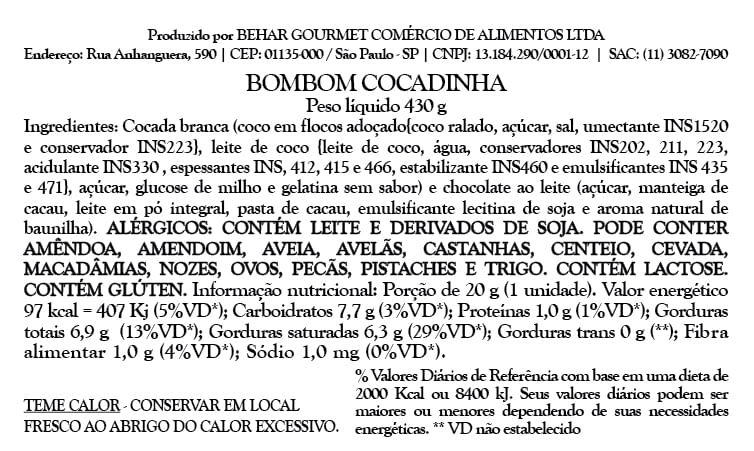 BOMBOM-COCADINHA-430g