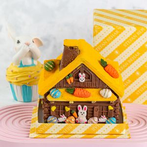 CASINHA DO COELHO DE CHOCOLATE - PÁSCOA
