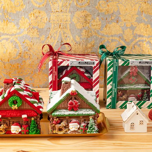 CASINHA DECORADA DE CHOCOLATE DO PAPAI NOEL